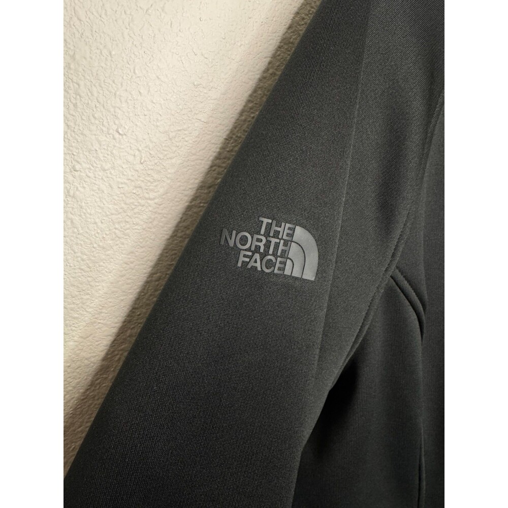 The North Face Large Canyon Flats Fleece Jacket Black Change Healthcare Logo NWT - Picture 14 of 15